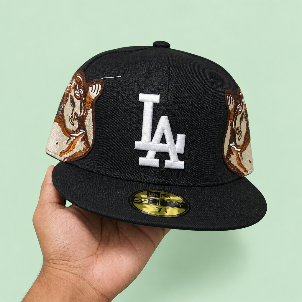 Black cap ka front-side angle
