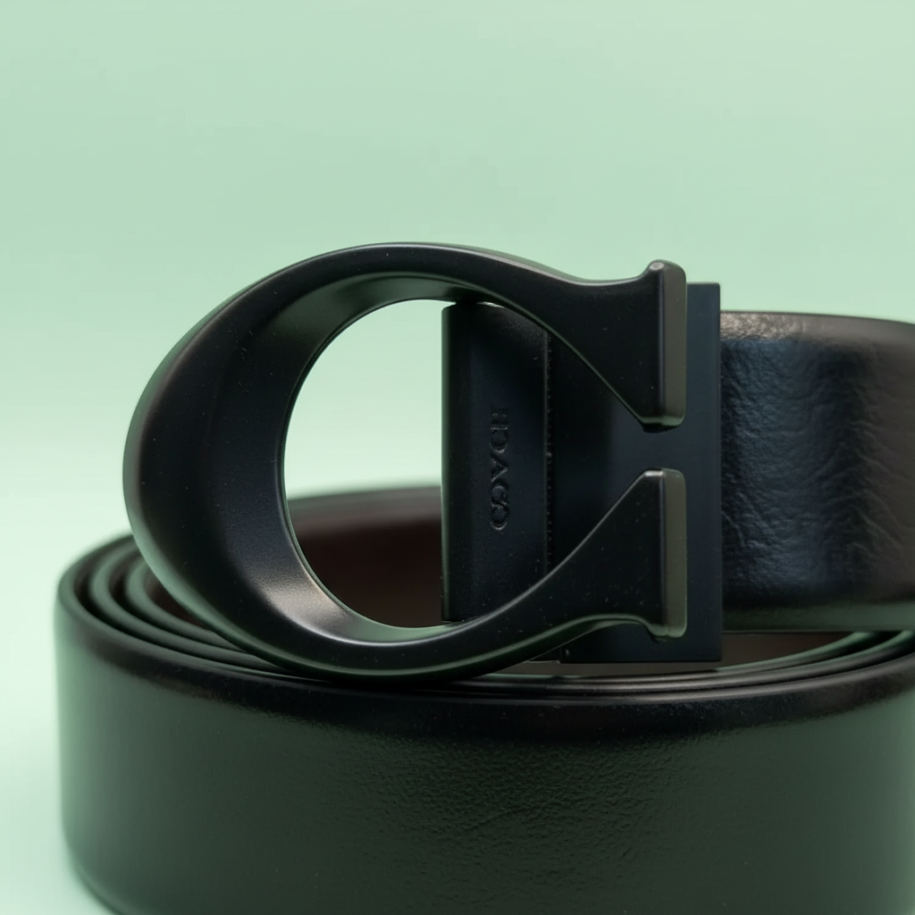 Coach Belt Buckle Macro