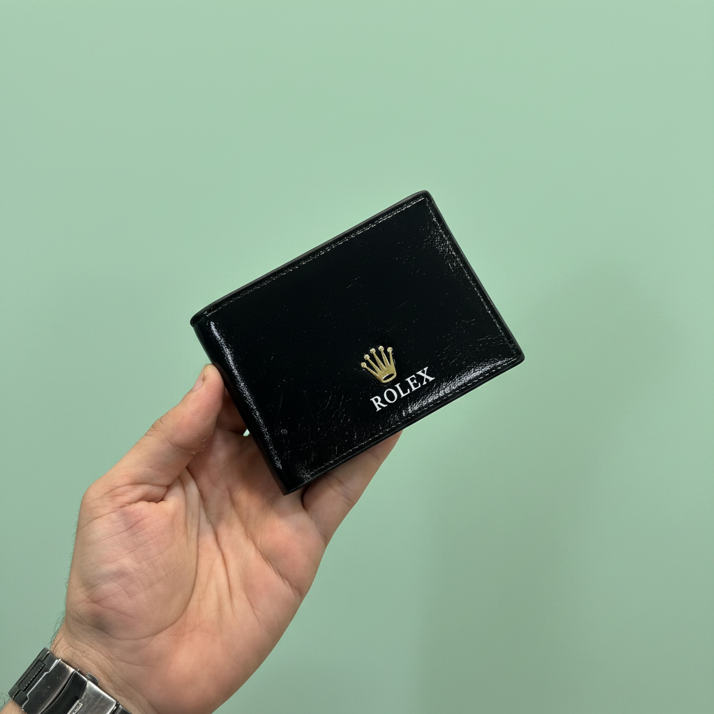 Crown Wallet Hand Front