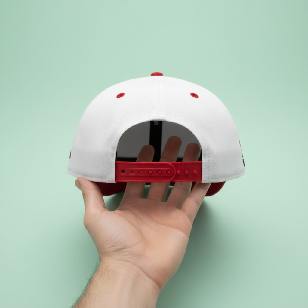 Hand-held back view