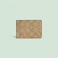 Premium Monogram Bifold Wallet – Front View