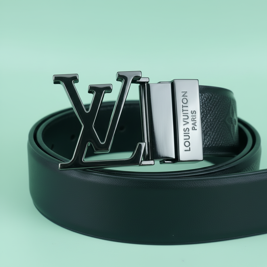 LV Smooth Buckle Closeup